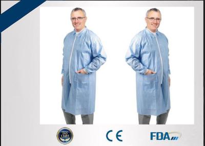 China Baixos vestidos descartáveis não tecidos da barreira do fiapo para a prevenção do líquido do sangue/corpo à venda