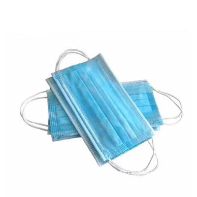 China Healthy Breathing Custom Hospital Masks , Blue Disposable Mask Comfortable Fit for sale