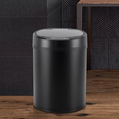 China Portable American Style Smart Trash Bin Smart Trash Can Small Kitchen Induction Trash Can for sale