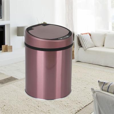 China Sustainable Decorative Non Inverted ABS+ Colored Sanitary Steel Stainless Steel Pull Out Waste Bin for sale