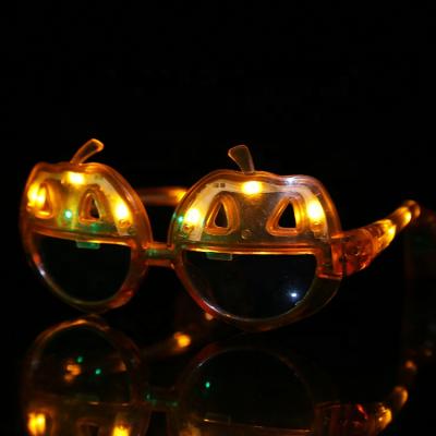 China Decoration The Hot Selling Halloween Pumpkin Lead Glasses Multi Color Fashion Light Club Of Lead Glasses for sale