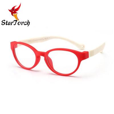 China For new optical sights china optical frame eyewear glass silicone frame model glasses for kids for sale