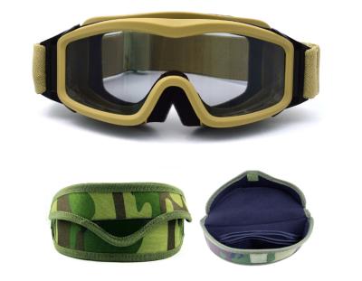 China Military Ballistic Shooting Glasses Sports Glasses Airsoft Glasses Anti Fog Sportglasses Custom PC Glass for sale