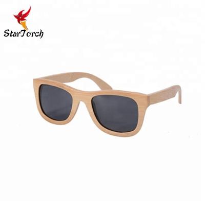 China Fashion sunglasses factory wholesale wooden sunglasses layer anti-glare bamboo eyewear for sale