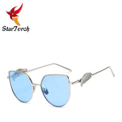 China Wholesale Big Frame Character Sunglasses Fashion Cat Eye Sunglasses Cheap Sunglasses for sale