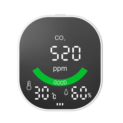 China Portable CO2 Monitor Real Time Detect Temperatur For Home Air Detector Digital Air Qua HVAC Detector Smart CO2 Meter Ndir Co2-Meter for sale