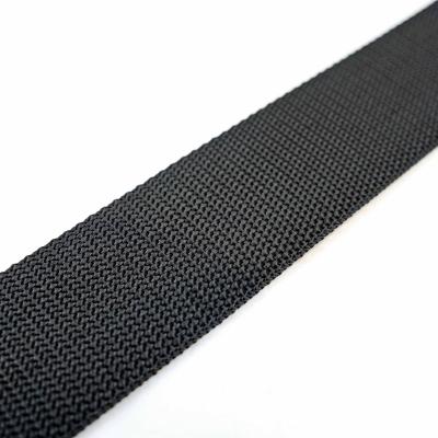 China Customized thick webbing eco-friendly eco-friendly plain weave polypropylene for bag strap and luggage belt for sale