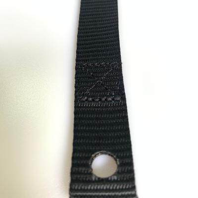 China Customizable and direct sales high quality eco-friendly polyester single webbing for car seat pull strap for sale