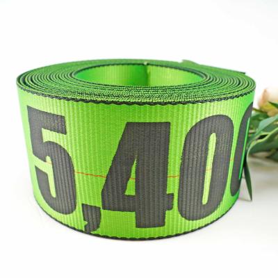 China High quality customizable high strength abrasion resistant polyester webbing for harness and lanyard for sale