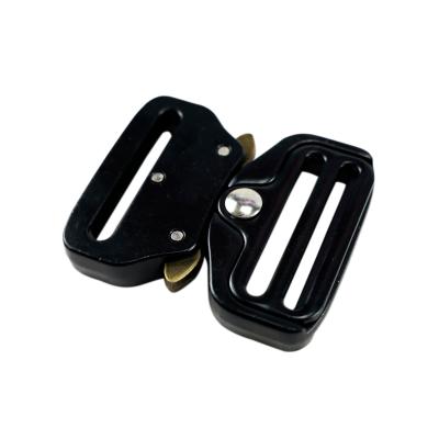 China High Quality Customizable Abrasion Resistant Metal Quick Release Black Buckle for sale