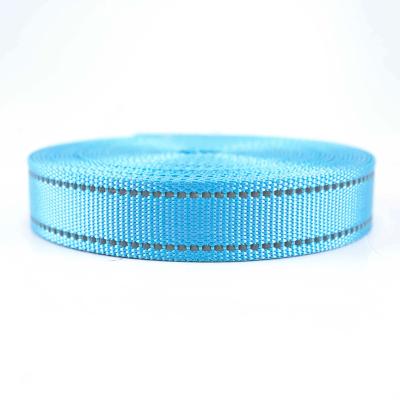 China High strength and high quality high strength polyester webbing for pet lanyard and handle webbing for sale