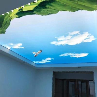 China Artistic ceilings plastic 3d wall ceiling panels tiles for bathroom interior decoration for sale