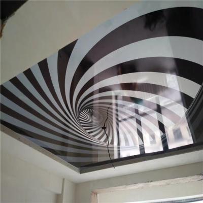 China Artistic Ceilings Shanghai Construction Company Ceiling Tile Mirror Effect for sale