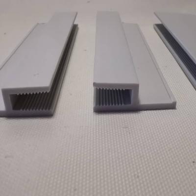 China Traditional PVC Keel Plastic Profile For Stretch Ceilings Film Installation for sale