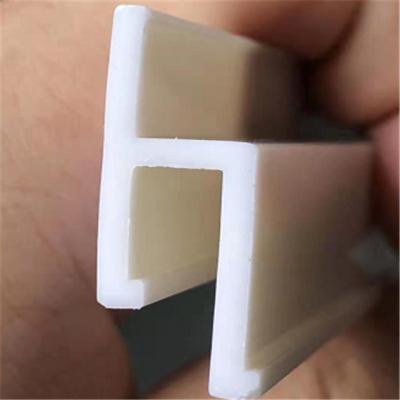 China Can be bent make wave pvc h profile stretch ceiling fixing accessories for sale