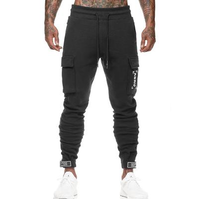 China High quality new design breathable trackpants for men's high street drawstring cargo pants active use for sale