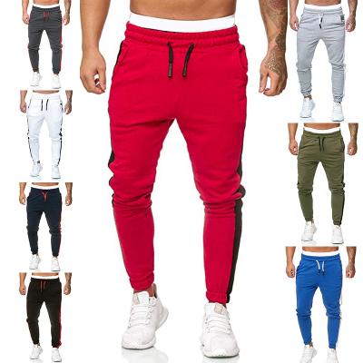 China Breathable Men Fashion Casualslim Fit Breeches Autumn Custom Made Solid Color Man Jogger Track Pants for sale