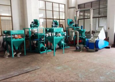 China Wind Conveying Plastic Pulverizer Machine Double Shaft Automatic Vibration for sale