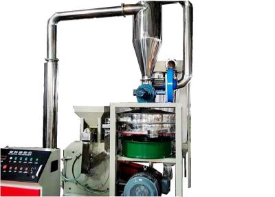 China Plastic Wood PVC Pulverizer Machine Steel Blade Small Size Overload Protection for sale