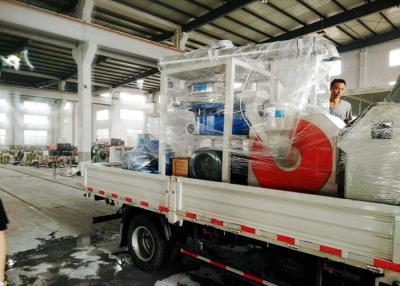 China Plastic Particles PE Pulverizer 380V Air - Cooled SKF Shaft With Suction Device for sale