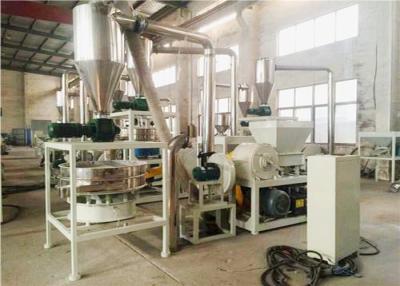 China 170kg / H Plastic Grinding Mill Automatic With Vibration Principle 37kw for sale