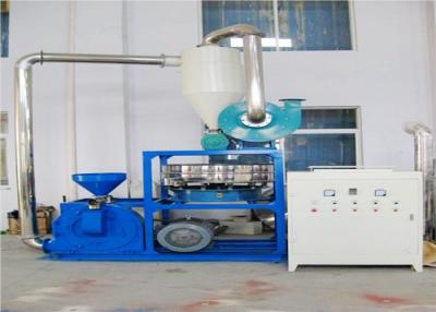 China EVA Material Plastic Regrind Machine , Plastic Scrap Grinding Machine Compact Structure for sale