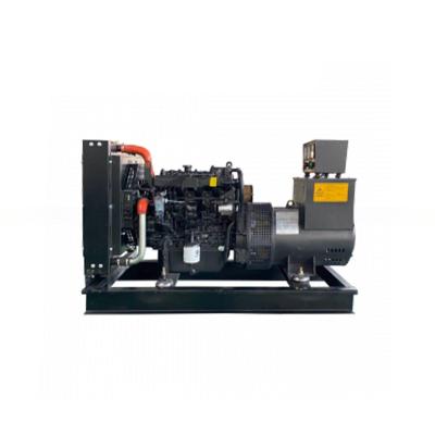 China Copper Alternator 25kva 25 kva 20kw 20 kw Silent Open Type Diesel Generator for sale