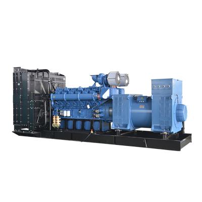 China Yuchai Prime Hi Earns Remote Start Open Frame 1600kVA Low Noise Silent Type Marine Diesel Generator 2000KW Set for sale