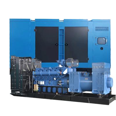 China 1500/1800 Speed Top 2mw Generator 2000kw Diesel Generator 2500 Kva With Copper Alternator for sale