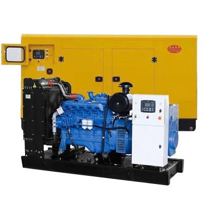 China 24V DC Electric Start Super Silent 40/80/100/120 Kva Kw Diesel Geradores Industriais à venda