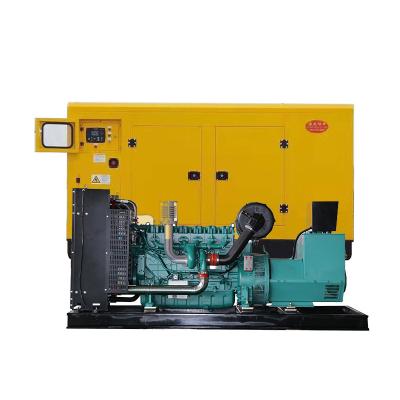 China Comienzo remoto 100 kW Motor diesel de fase única Super silencioso 20kw-25kw 400v Tipo de conjunto de energía en venta