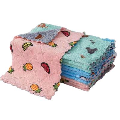 China Comfortable Face Towel Inexpensive Mini Dishcloth In Small Goods Viable Service for sale