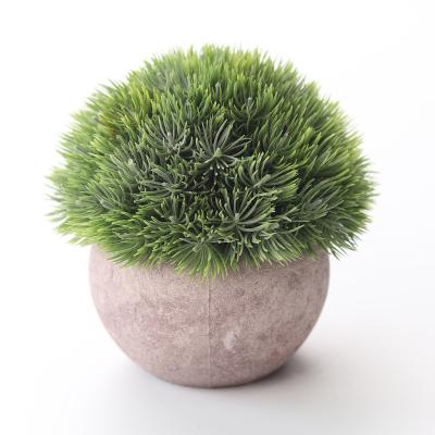 China Indoor Decoration Wholesale Green Potted Small Fake Simulation Mini Artificial Plants For Home Bathroom Decor for sale