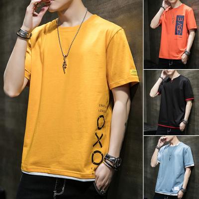 China 2021 wholesale fashion short sleeve high quality cotton styllish oversized t-shirt for men for sale