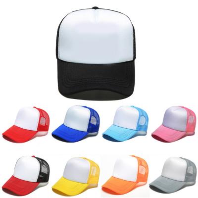 China Wholesale Custom Snapback Baseball Cap Blank Hip Hop Dad Mesh Hat Unisex Trucker Hat for sale