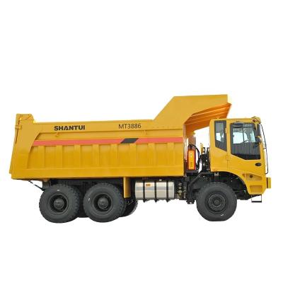 China Shantui Best Price MT3900 Gold Mining Equipment 90 Ton Mining Truck > 8L for sale