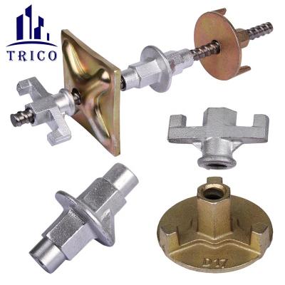 China Hebei TRICO Steel Aluminium Plastic Construction Formwork Concrete Tools Tie Nut For Doka Peri Formwork Tie Rod en venta