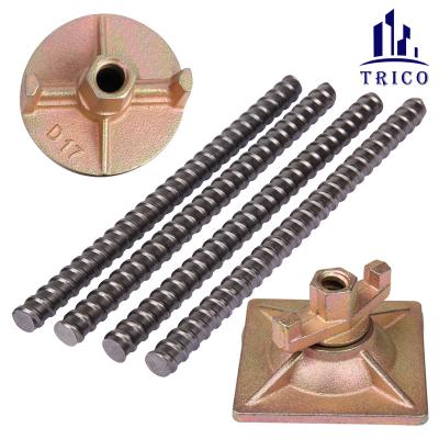 China Hebei Factory Concrete FormingTie Rod System Formwork Cast Iron Plate Nut Three Wing Nut Tie Rod Wing Nuts for sale