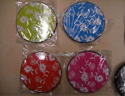 China Sustainable Hot Selling Promotional Products ABS Plastic Coaster for sale