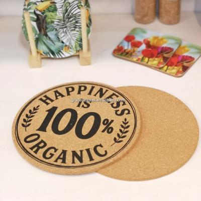 China Sustainable Cork Coaster Promotion Coaster Cork Tripod for sale