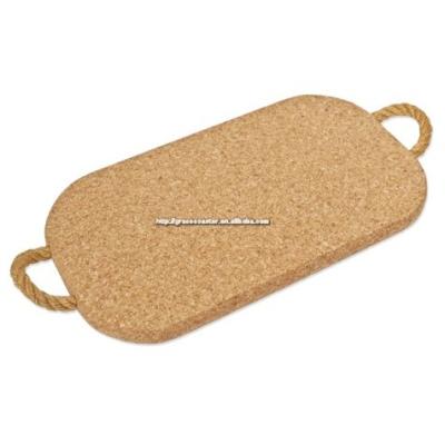 China Hot Cork Pad Cork Mat Sustainable Potty Pad Pot Pad With String for sale