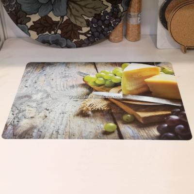 China Sustainable Cheap Plastic PP Place Mat PVC Place Mat Drinks Plastic Coaster Dining Mat Table Mat for sale