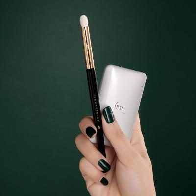 China ROWNYEON Goat Hair Makeup Contract Reusable Luxury Custom Private Label Small Professional Blending Brush Set for sale