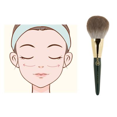 China OEM Reusable Private Label Rownyeon Handle Makeup Brush Base Wood Brush for sale