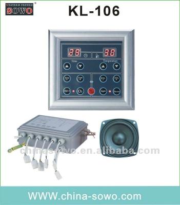 China Computer Control Panel Pad Multiple Sauna Room Controller With Leakage Protection for sale