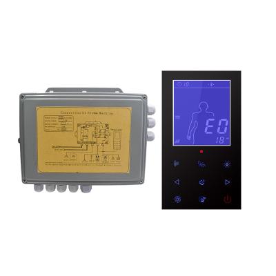 China SOWO factory KL-821G modern sauna room controller, steam sauna room control panel with CE certificated for connecting to sauna stove or heat for sale