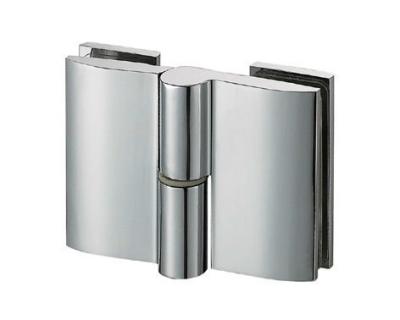 China Bathroom Glass Door Hinges 180 Degree Shower Glass Door Hinge D-15 for sale