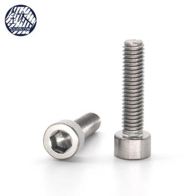 China DIN912 Gr5 Cylindrical Titanium Parallel Socket Screws M8 x(1.25mm)x15mm 20mm 25mm 30mm Hex Socket Head for sale