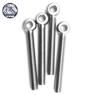 China Gr2 Titanium Corrosion Resistance M5 M6 Screw Eye Bolts for sale