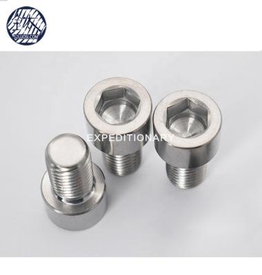 China Hex Socket Head Gr5 Din 912 M3 5mm-8mm Titanium Alloy Socket Head Socket Cap Screws for sale